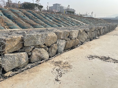 鍍鋅石籠網安裝案例圖片2